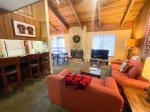 Mammoth Lakes Vacation Rental Sunshine Village 168 - Open Area Living Room Towards the Kitchen
